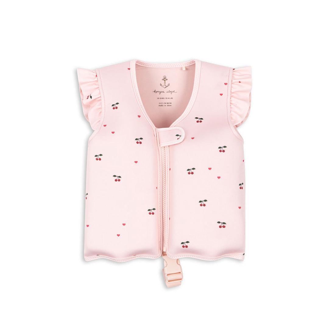 Konges Sløjd Avery Swim Vest - Cherry Coeir Rose-Swim Vests-Cherry Coeir Rose-1-2y | Natural Baby Shower