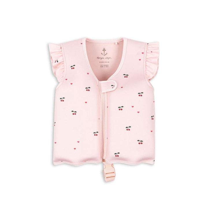 Konges Sløjd Avery Swim Vest - Cherry Coeir Rose-Swim Vests-Cherry Coeir Rose-1-2y | Natural Baby Shower