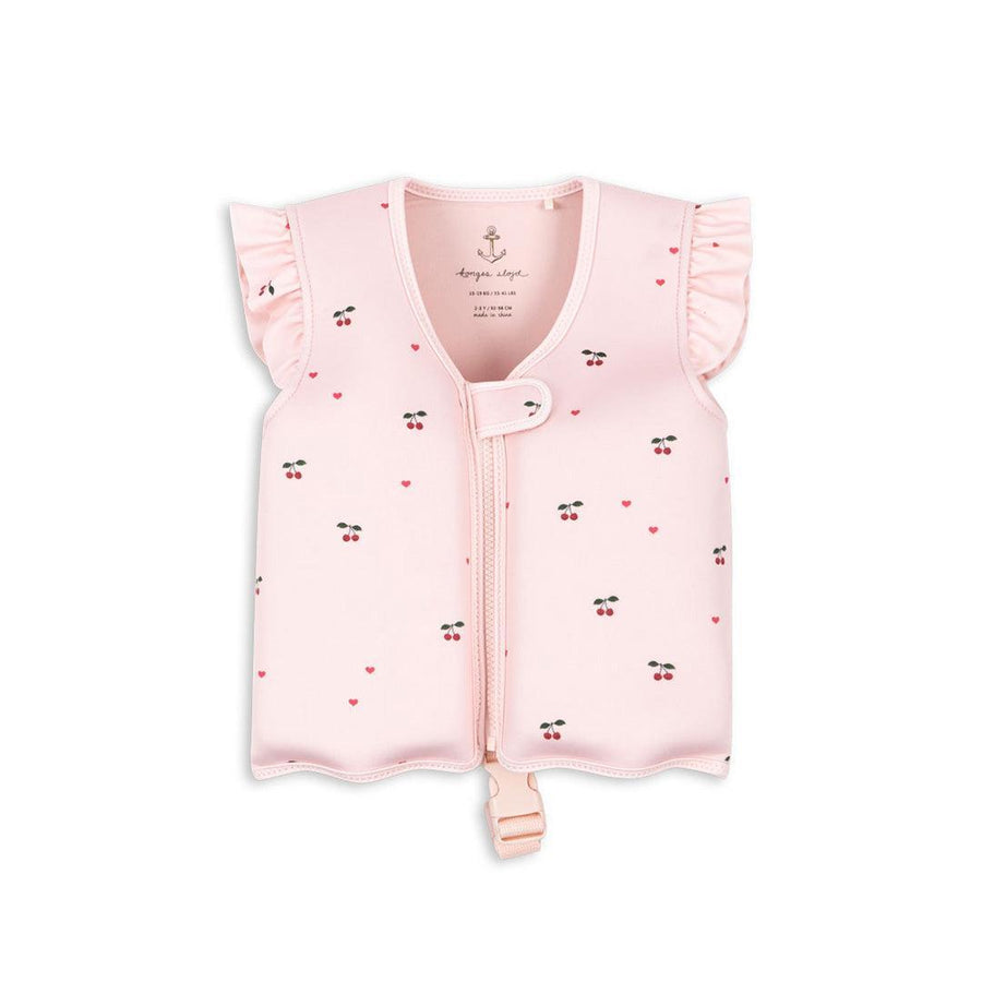 Konges Sløjd Avery Swim Vest - Cherry Coeir Rose-Swim Vests-Cherry Coeir Rose-1-2y | Natural Baby Shower