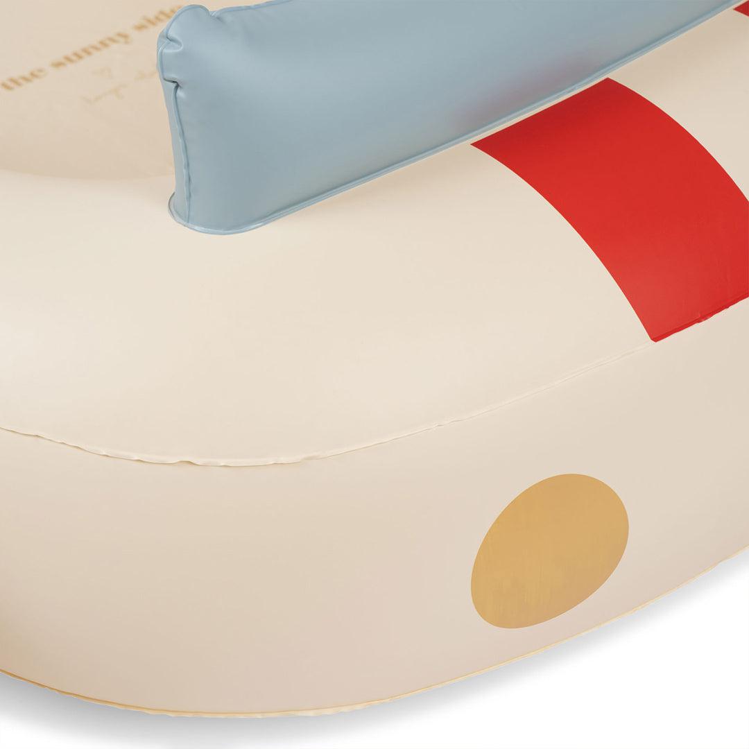Konges Slojd Paddling Pool - Cream Off White - Car-Inflatables-Cream Off White-Car | Natural Baby Shower