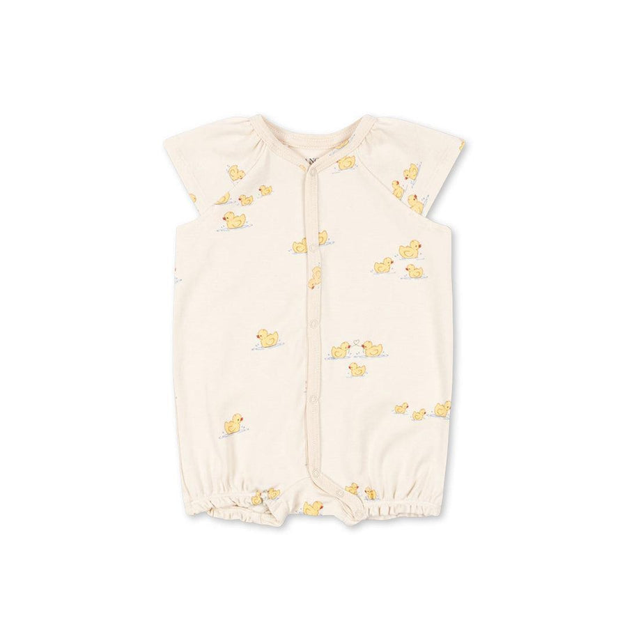 Konges Slojd Bello Short Sleeved Romper - Fanga Mio-Rompers-Fanga Mio-3m | Natural Baby Shower
