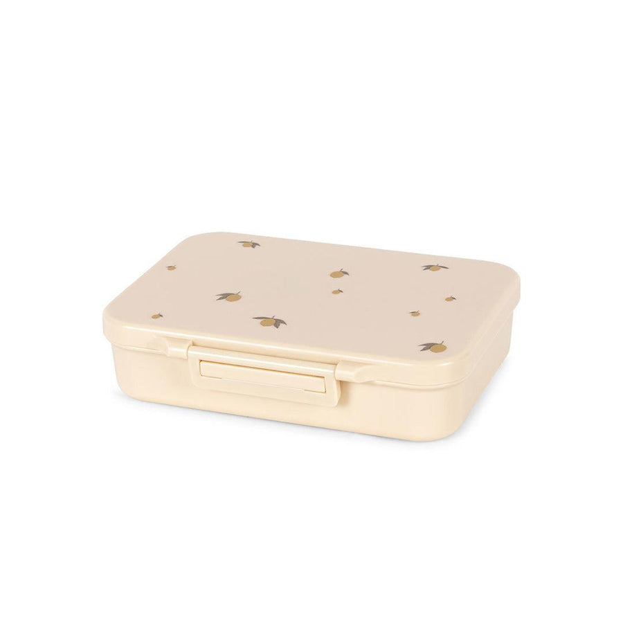 Konges Slojd Bento Lunch Box - Lemon Aop-Lunch Boxes-Lemon Aop- | Natural Baby Shower