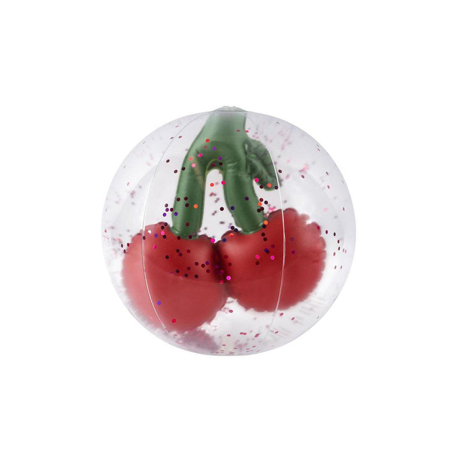 Konges Slojd Cherry Beach Ball - Cherry-Beach Toys-Cherry- | Natural Baby Shower