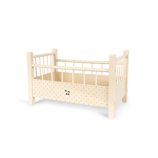 Konges Slojd Doll Bed - Cherry-Dolls Accessories-Cherry- | Natural Baby Shower