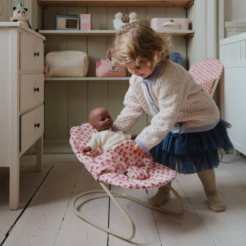 Konges Slojd Doll Bouncer - Rosie Rose-Dolls Accessories-Rosie Rose-One Size | Natural Baby Shower