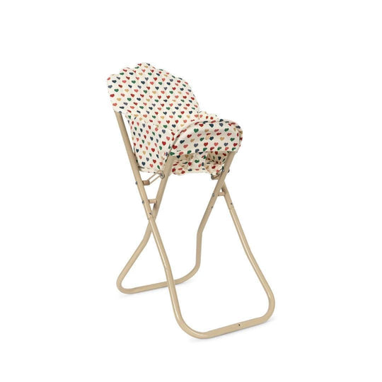 Konges Slojd Doll Highchair - Coeur Colore-Dolls Accessories-Coeur Colore- | Natural Baby Shower