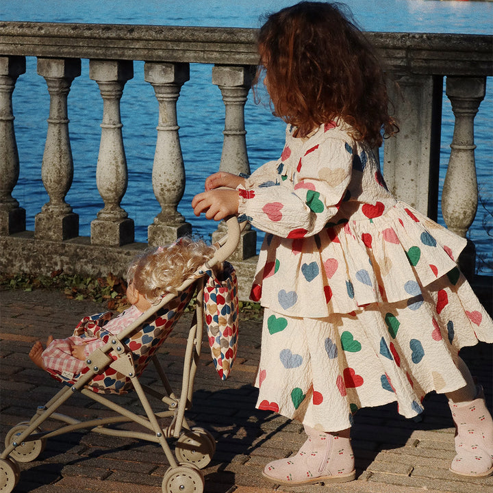 Konges Slojd Doll & Stroller Bundle - Nonoka
