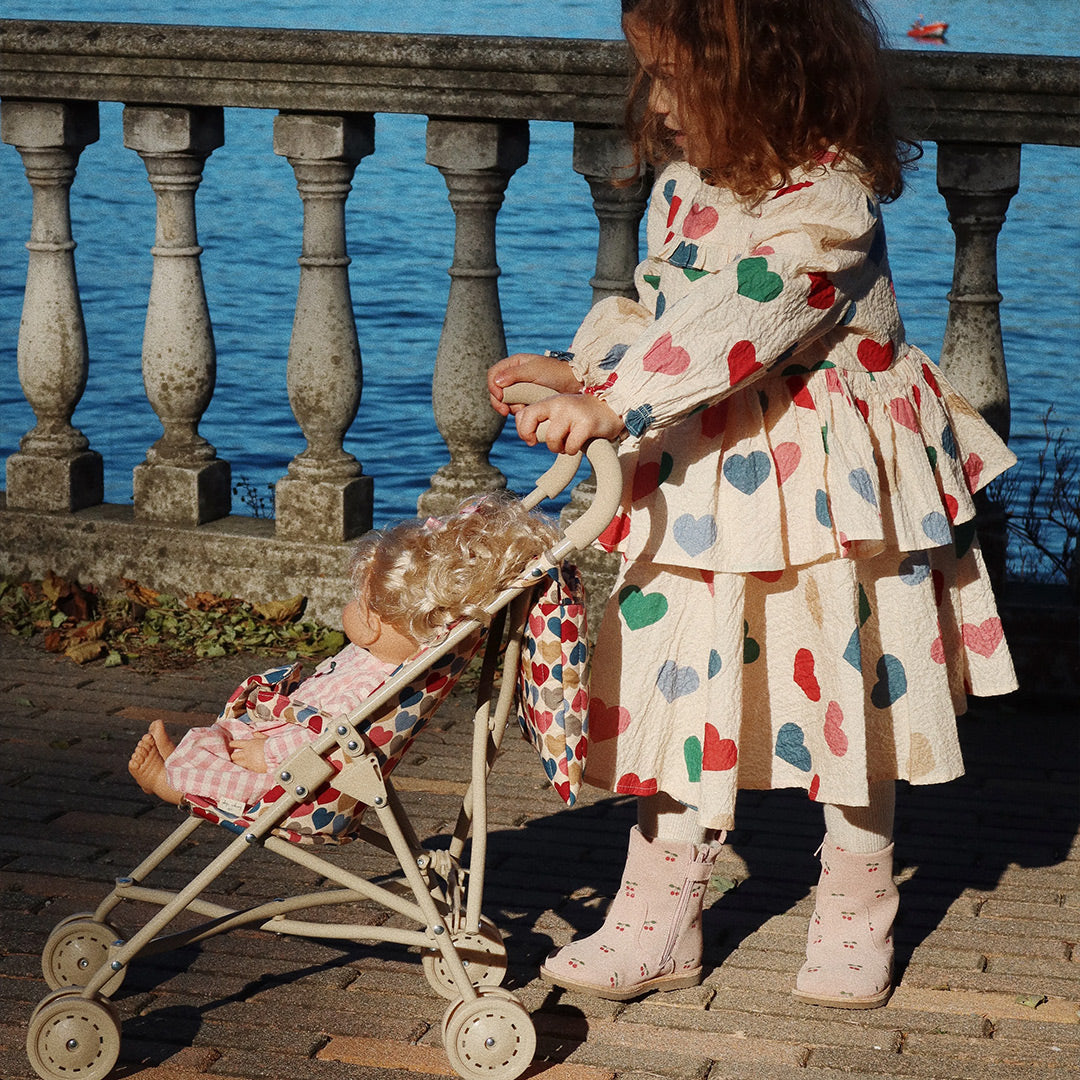 Konges Slojd Doll & Stroller Bundle - Nonoka