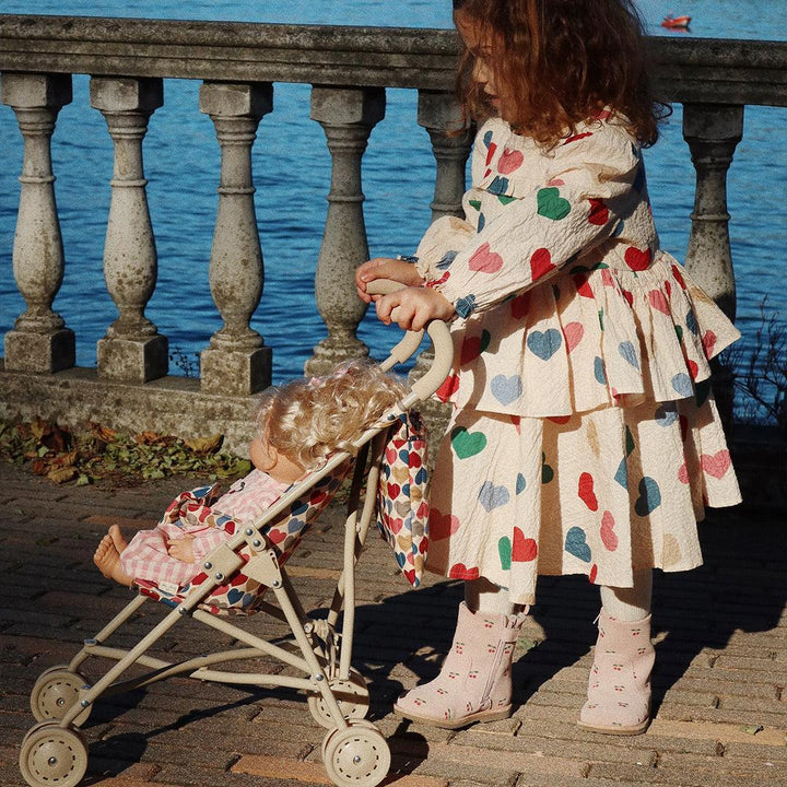 Konges Slojd Doll & Stroller Bundle - Nonoka