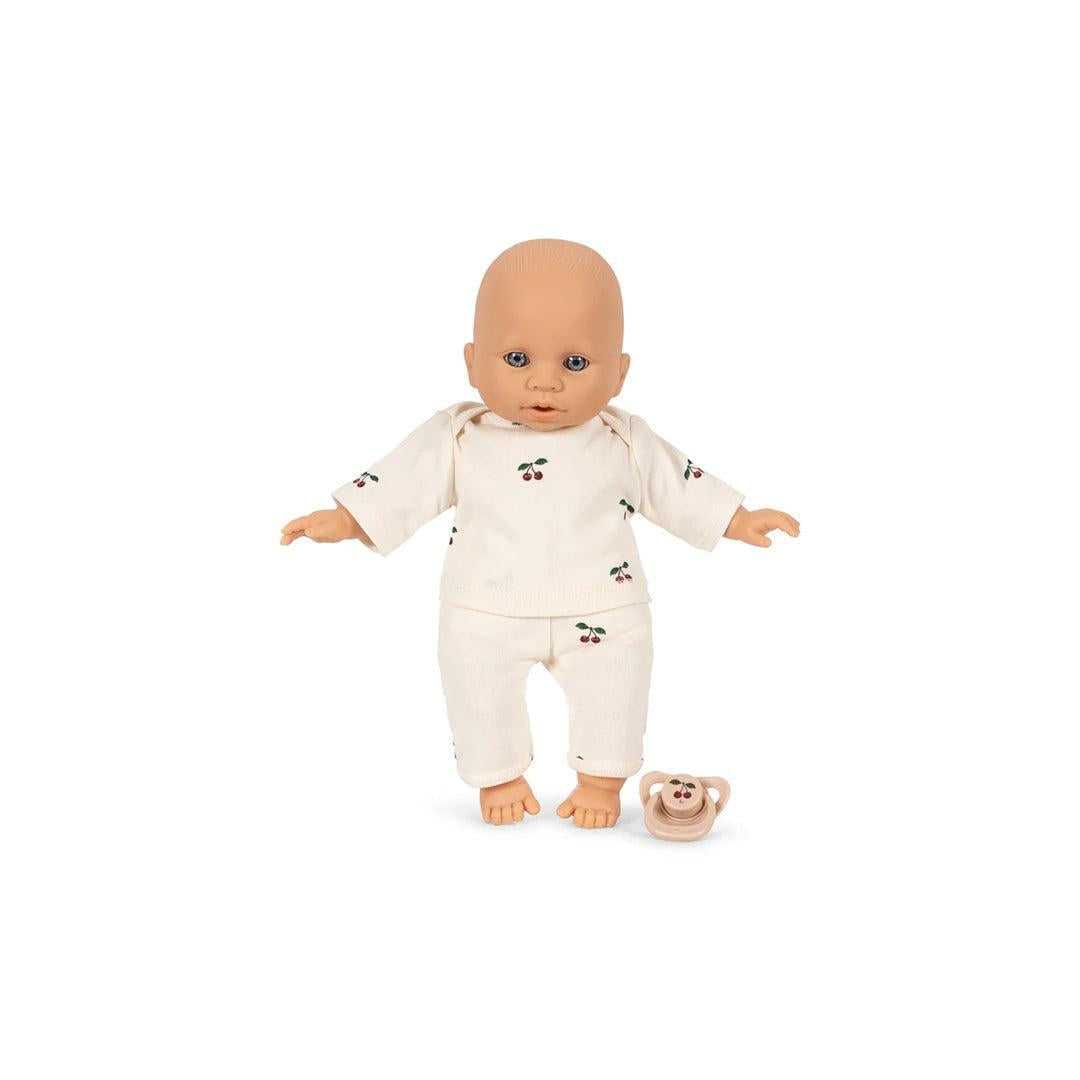 Konges Slojd Doll Stroller Set - Pink Check-Dolls Prams-Pink Check- | Natural Baby Shower