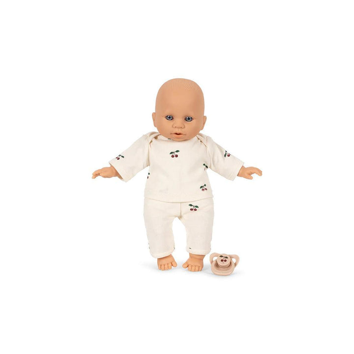 Konges Slojd Doll Stroller Set - Pink Check-Dolls Prams-Pink Check- | Natural Baby Shower