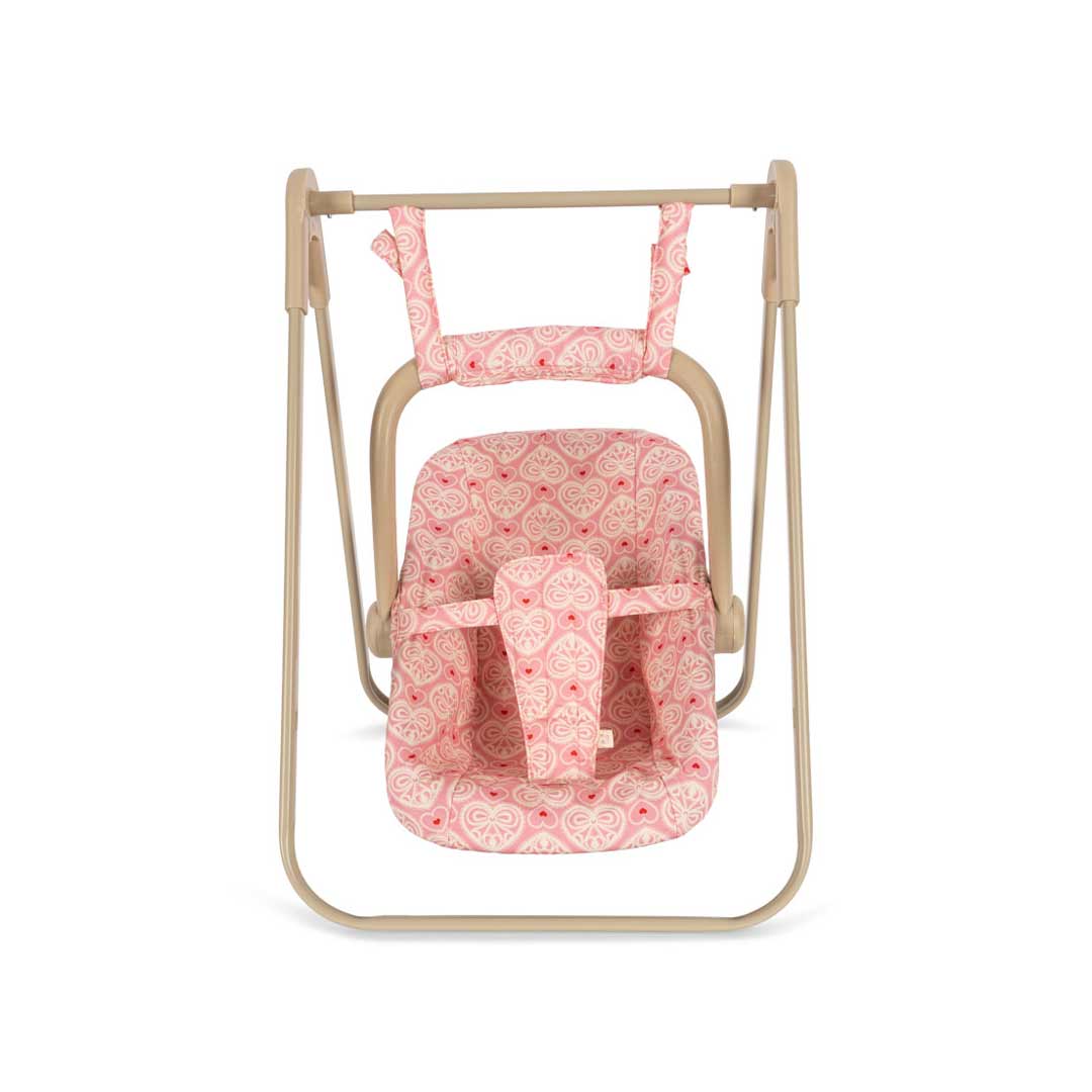 Konges Slojd Dolls Changing Table & Swing Bundle - Lacy Pink-Dolls Accessories-Lacy Pink- | Natural Baby Shower