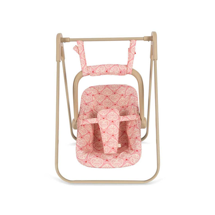 Konges Slojd Dolls Changing Table & Swing Bundle - Lacy Pink-Dolls Accessories-Lacy Pink- | Natural Baby Shower
