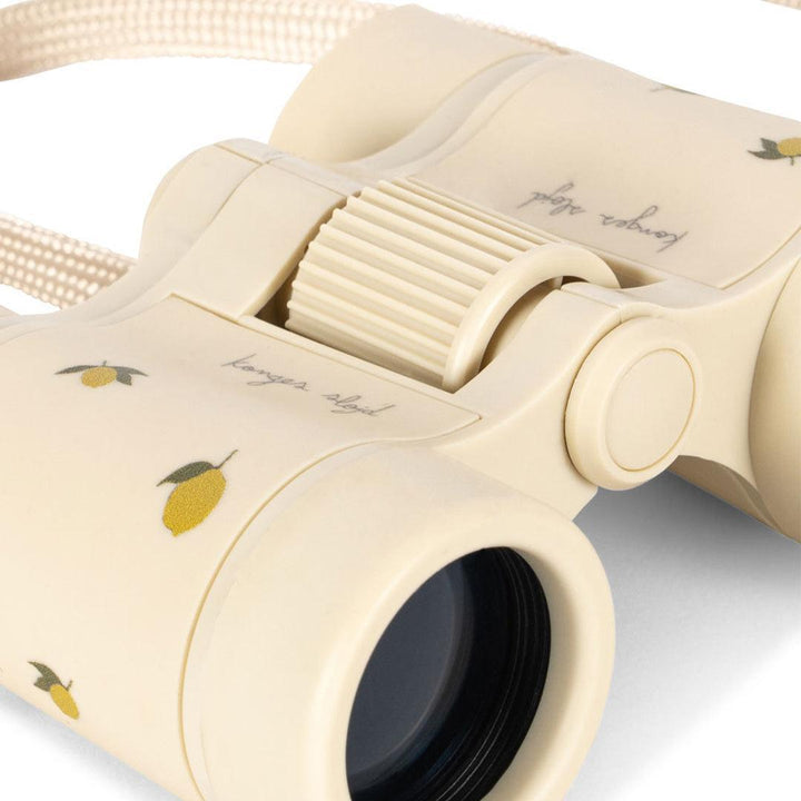 Konges Slojd Explorer Binoculars - Lemon Aop-Role Play-Lemon Aop- | Natural Baby Shower