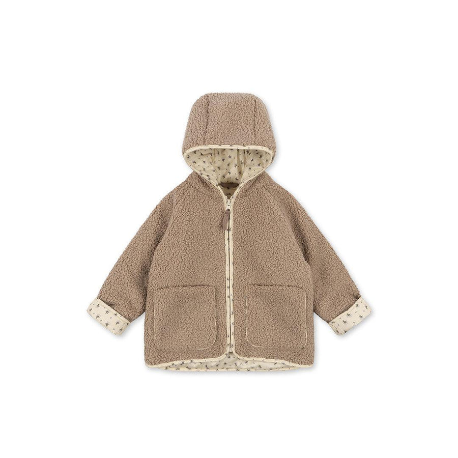 Konges Sløjd Grizz Teddy Jacket - Oxford Tan-Coats-Oxford Tan-9M | Natural Baby Shower
