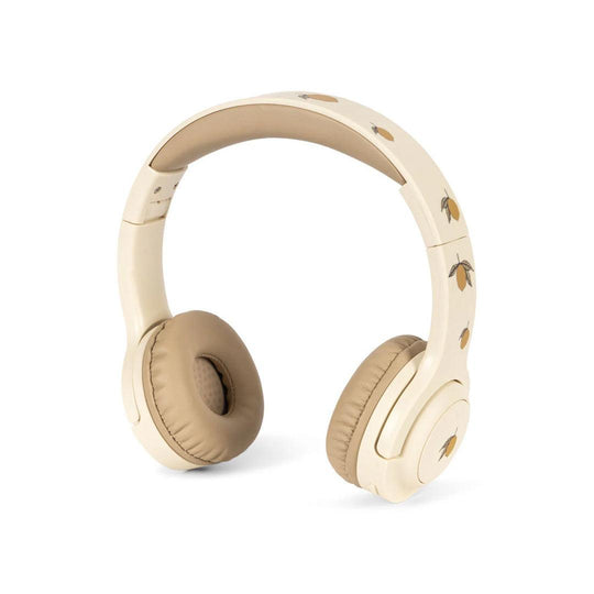 Konges Slojd Headphones - Lemon-Musical Instruments-Lemon- | Natural Baby Shower
