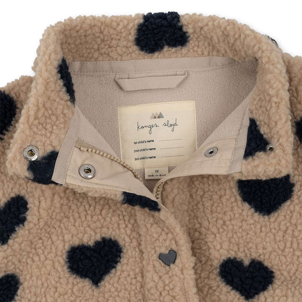 Konges Sløjd Jody Teddy Jacket - Coeur Eclipse-Coats-Coeur Eclipse-9M | Natural Baby Shower