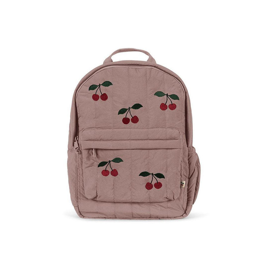 Konges Slojd Juno Quilted Backpack Midi - Twilight Mauve-Children's Backpacks-Twilight Mauve-One Size | Natural Baby Shower