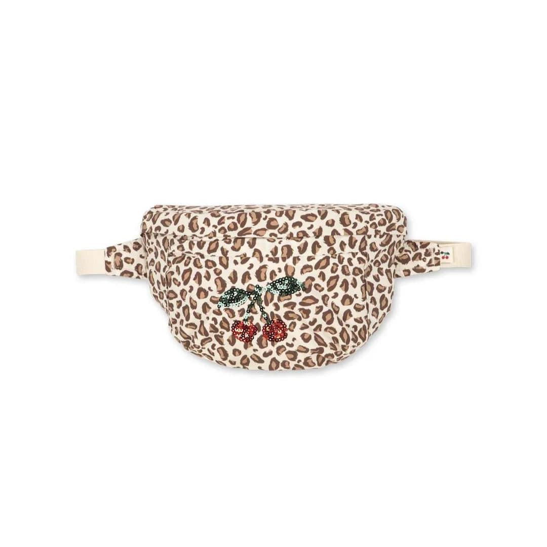 Konges Sløjd Juno Sequin Bumbag - Leopard-Children's Backpacks- | Natural Baby Shower