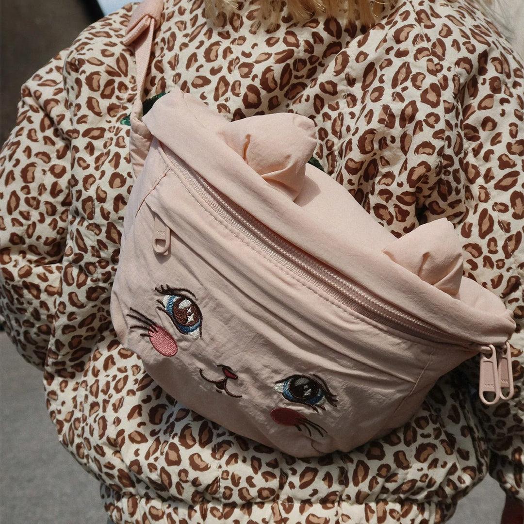 Konges Sløjd Kitty Bumbag - Pink-Children's Backpacks-Pink-One Size | Natural Baby Shower