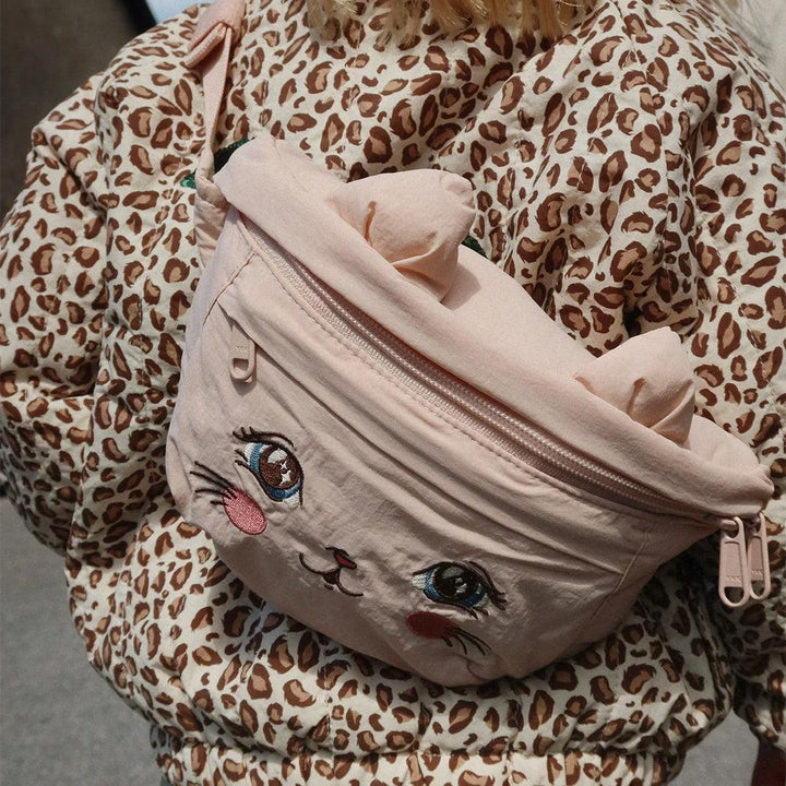 Konges Sløjd Kitty Bumbag - Pink-Children's Backpacks-Pink-One Size | Natural Baby Shower