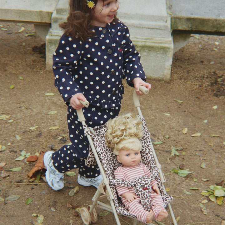 Konges Slojd Doll Stroller - Leopard-Dolls Prams-Leopard- | Natural Baby Shower