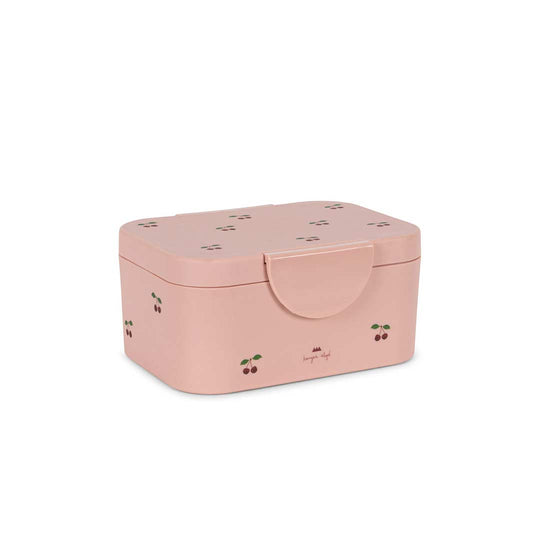 Konges Slojd Lunch Box - Cherry Pink-Lunch Boxes-Cherry Pink- | Natural Baby Shower