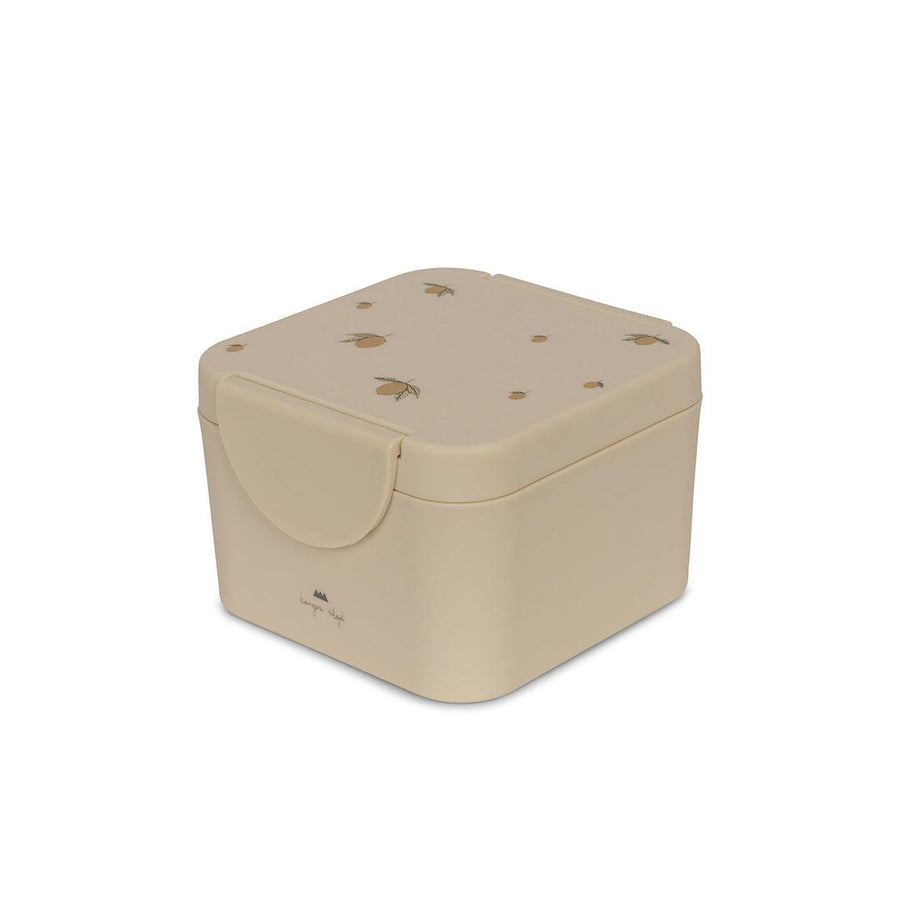 Konges Slojd Lunch Box - Small - Lemon-Lunch Boxes-Lemon- | Natural Baby Shower