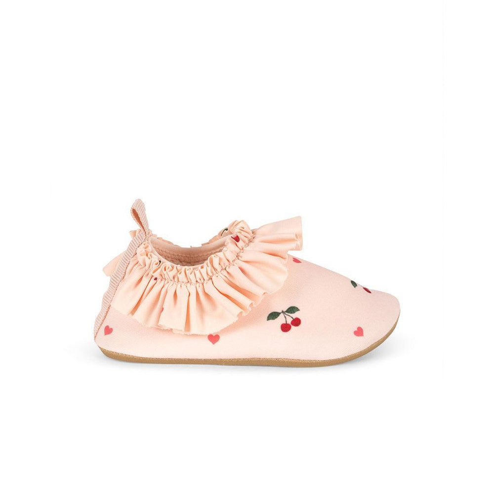 Konges Sløjd Merle Frill Swim Shoes - Cherry Coeir Rose-Swim Shoes-Cherry Coeir Rose-20-21 | Natural Baby Shower
