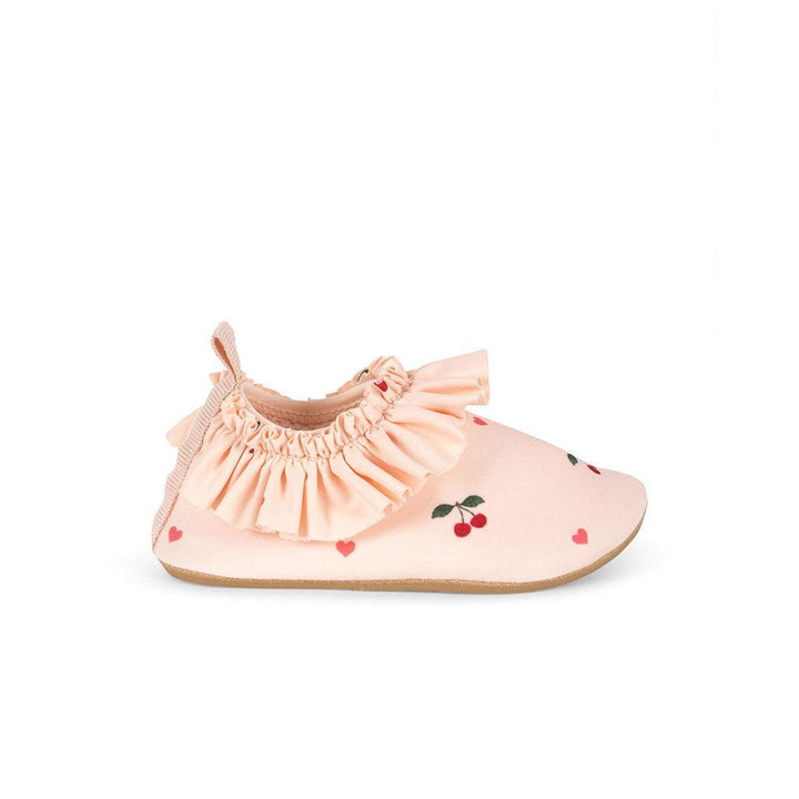Konges Sløjd Merle Frill Swim Shoes - Cherry Coeir Rose-Swim Shoes-Cherry Coeir Rose-20-21 | Natural Baby Shower
