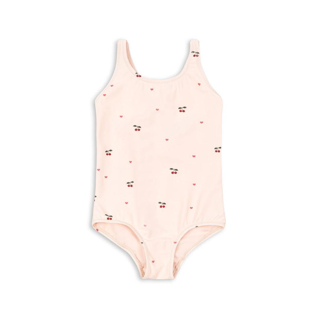 Konges Sløjd Merle Swimsuit - Cherry Coeir Rose-Swimsuits-Cherry Coeir Rose-12m | Natural Baby Shower