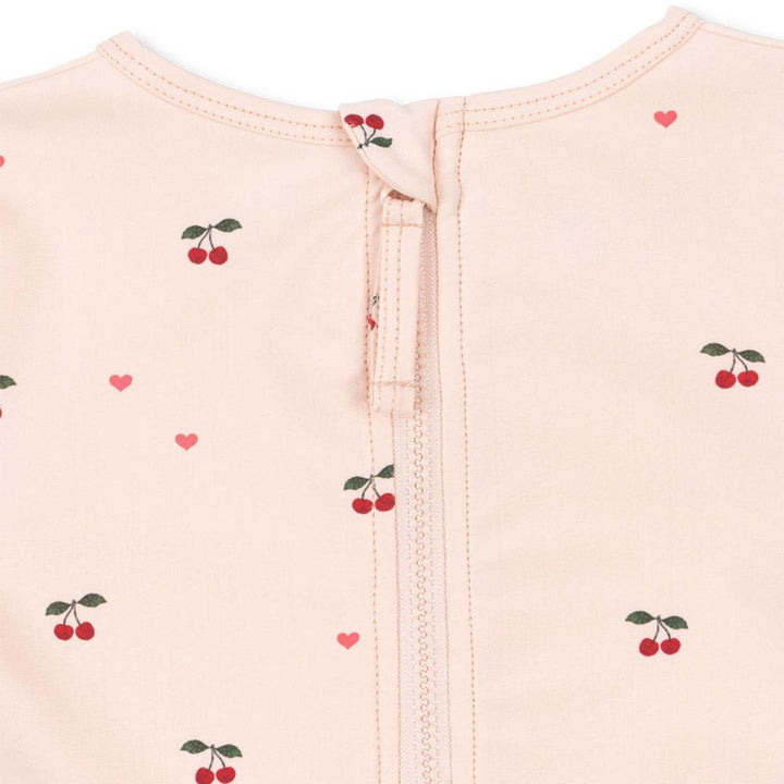 Konges Sløjd Merle Swim Onesie - Cherry Coeir Rose-Swim Jumpsuits-Cherry Coeir Rose-12m | Natural Baby Shower