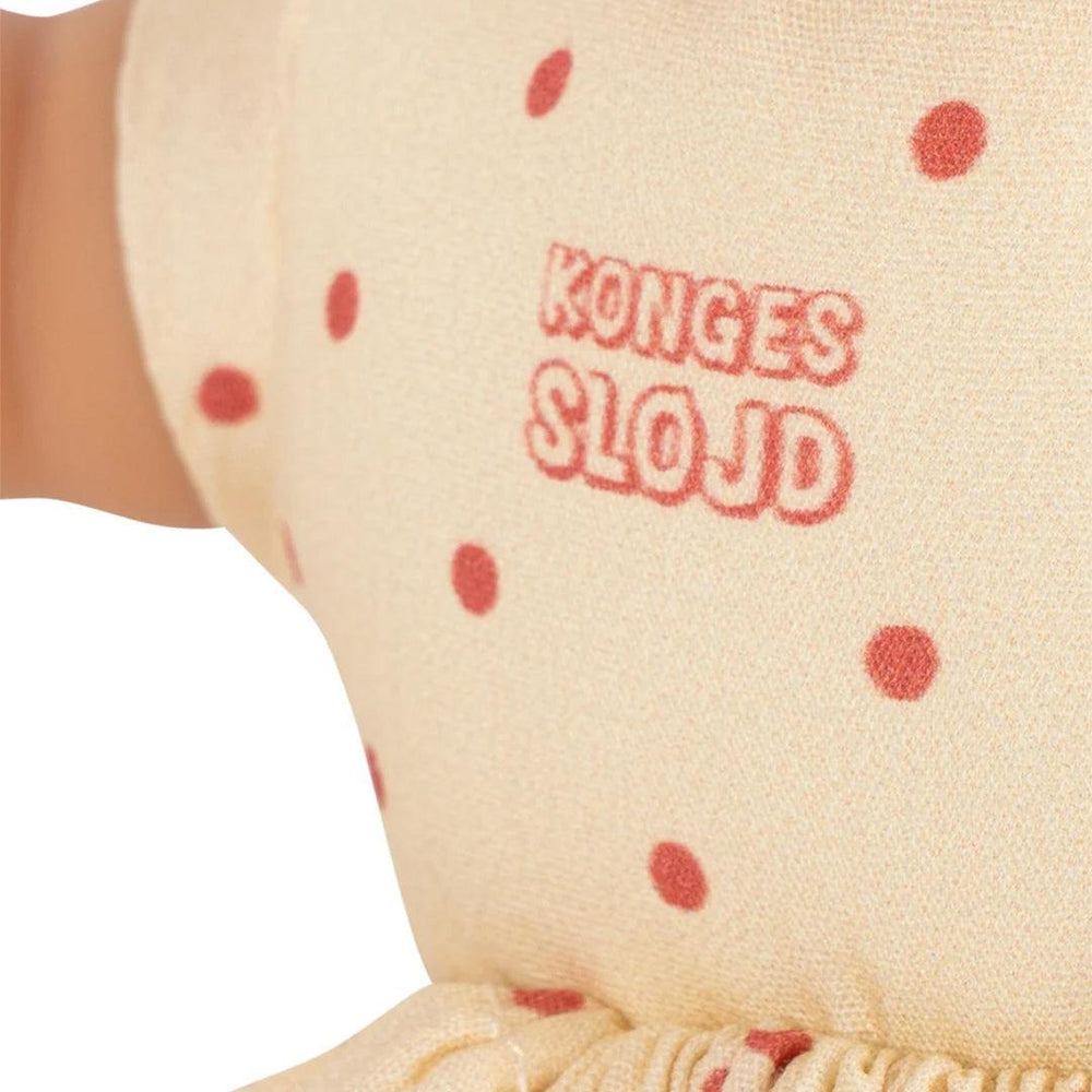 Konges Slojd Mini Doll - Cherry Dot-Dolls-Pink- | Natural Baby Shower