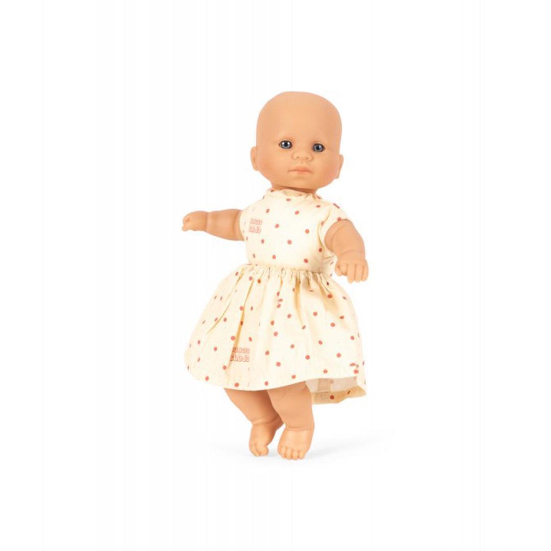 Konges Slojd Mini Doll - Cherry Dot-Dolls-Pink- | Natural Baby Shower