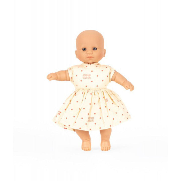 Konges Slojd Mini Doll - Cherry Dot-Dolls-Pink- | Natural Baby Shower