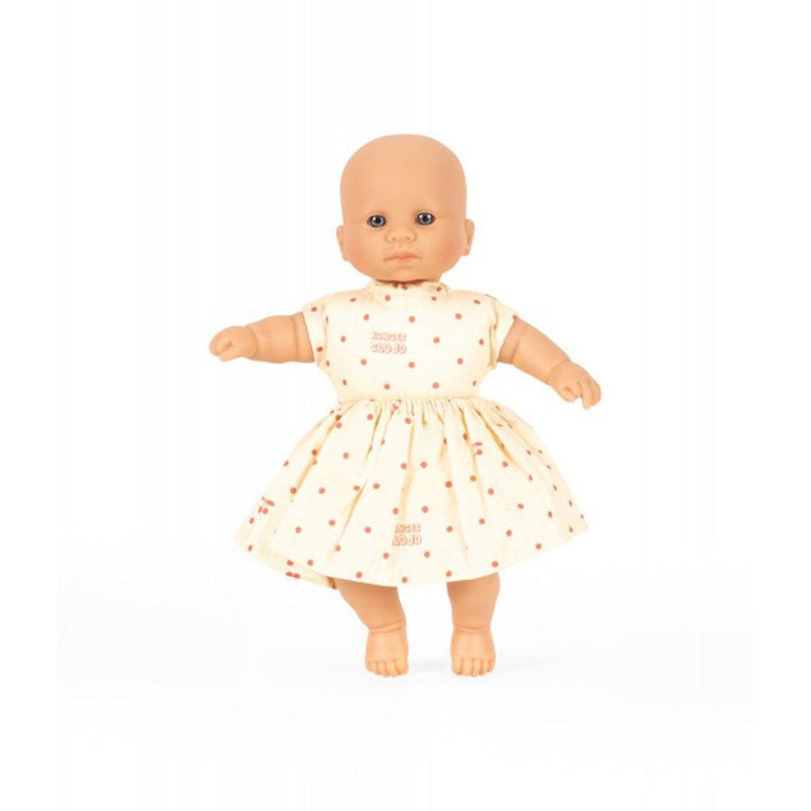 Konges Slojd Mini Doll - Cherry Dot-Dolls-Pink- | Natural Baby Shower