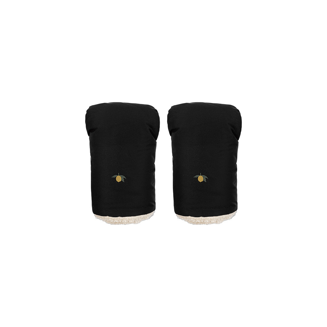Konges Slojd Nohr Stroller Mittens - Black-Gloves + Mittens-Black-One Size | Natural Baby Shower