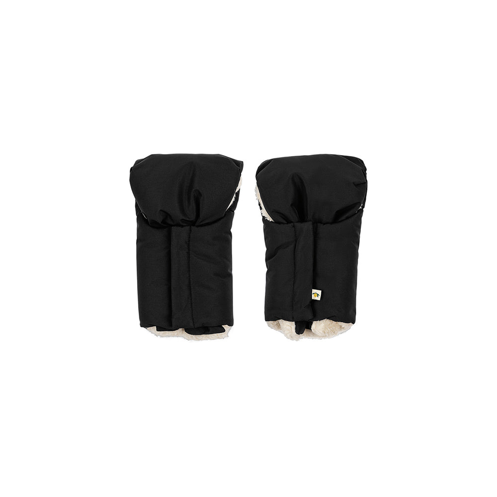 Konges Slojd Nohr Stroller Mittens - Black-Gloves + Mittens-Black-One Size | Natural Baby Shower