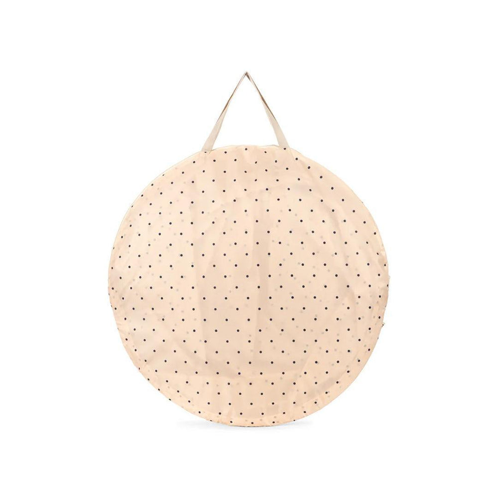 Konges Slojd Pop Up UV Tent - Navy Dots-UV Sun Tents-Navy Dots- | Natural Baby Shower
