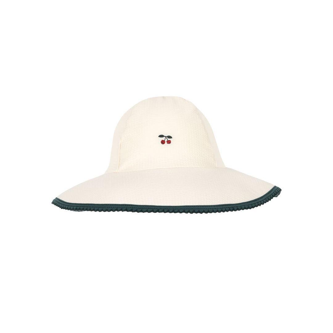 Konges Slojd Sailor Swim Hat - Cloud Dancer-Hats-Cloud Dancer-12-18m | Natural Baby Shower