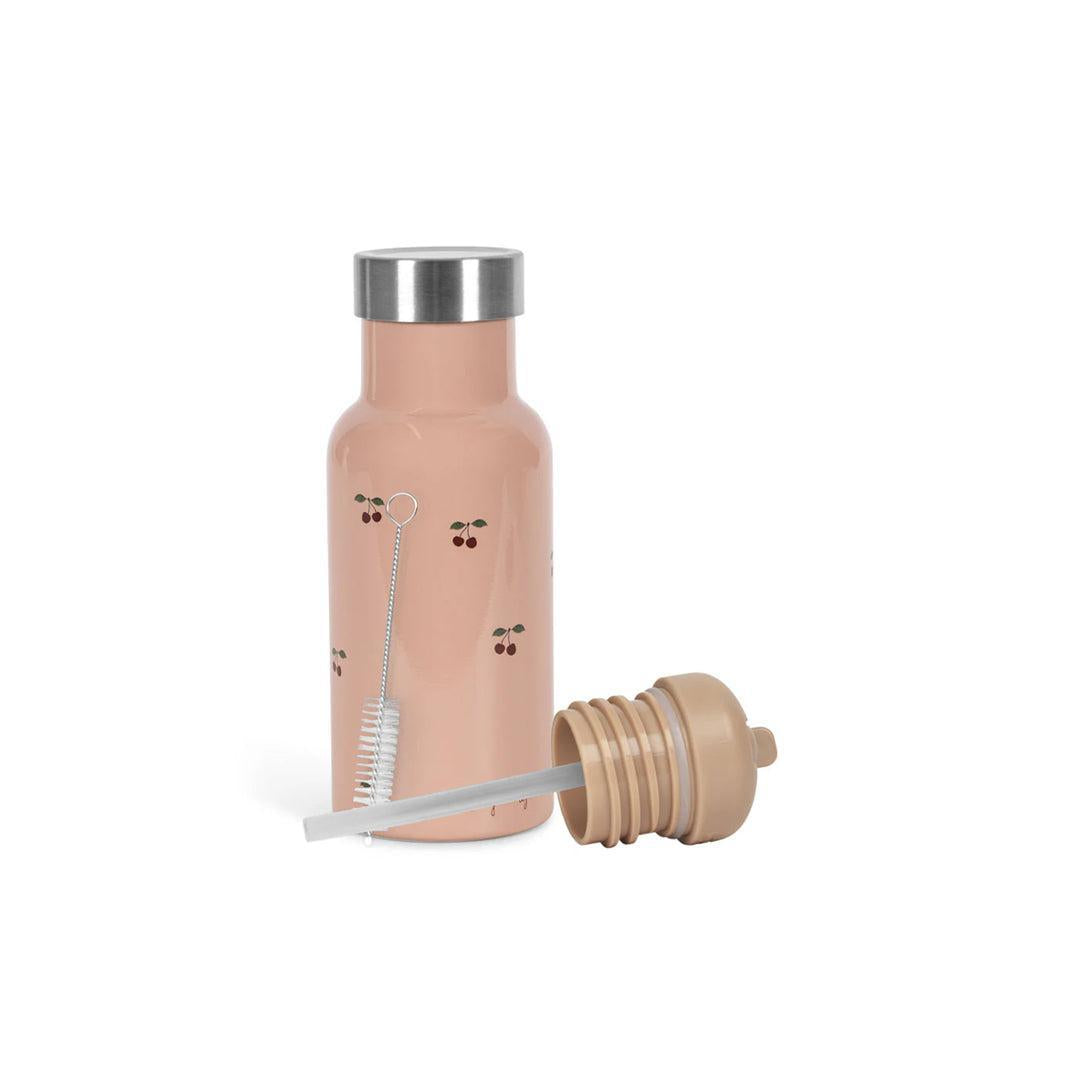 Konges Slojd Thermo Bottle - Cherry Pink-Drinking Bottles- | Natural Baby Shower