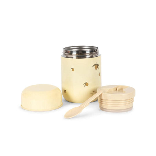 Konges Slojd Thermo Food Jar - Lemon-Food Storage- | Natural Baby Shower