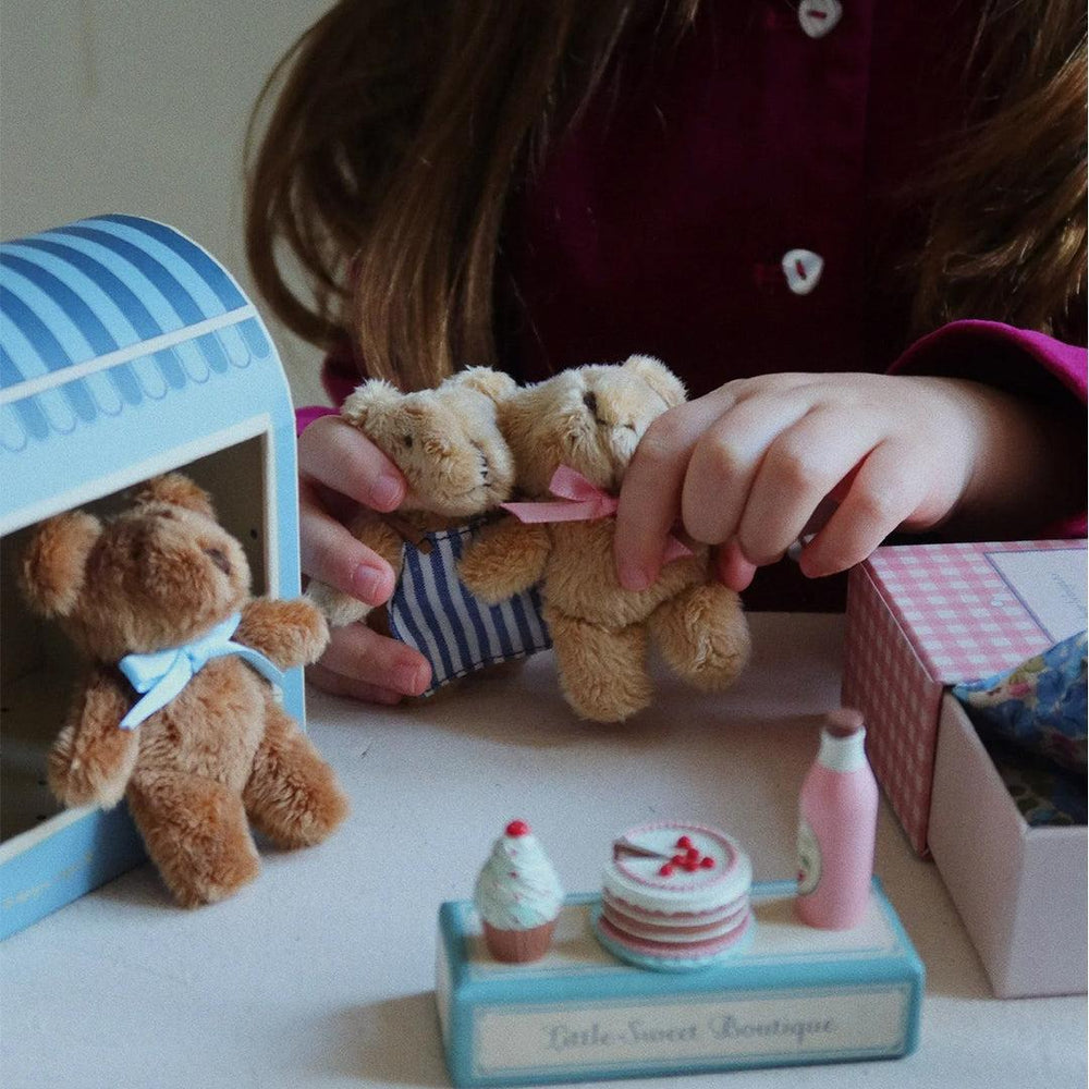 Konges Slojd Elise Tiny Teddy-Soft Toys-One Size- | Natural Baby Shower