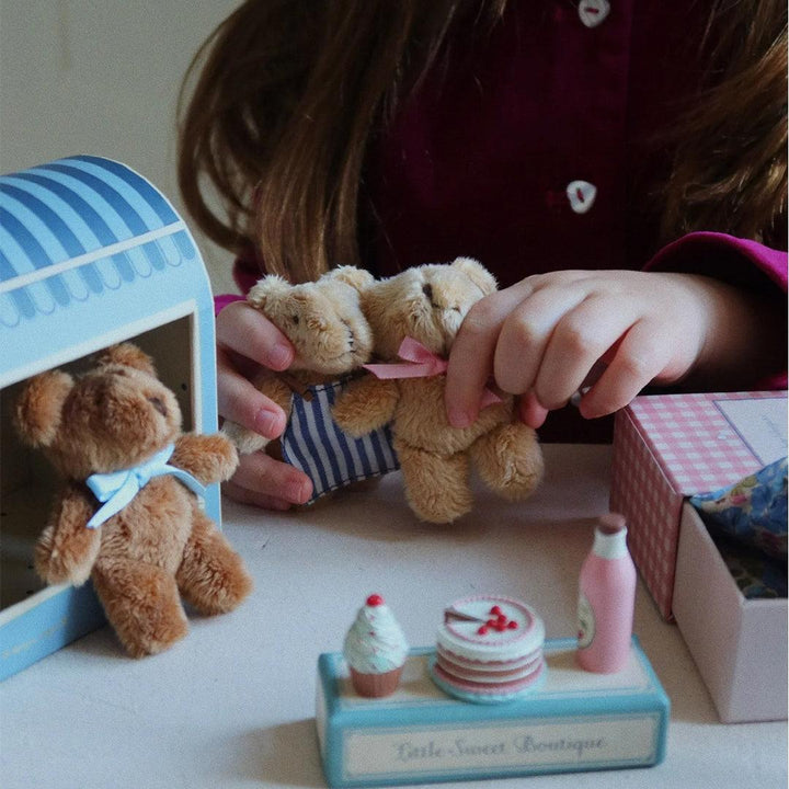 Konges Slojd Elise Tiny Teddy-Soft Toys-One Size- | Natural Baby Shower