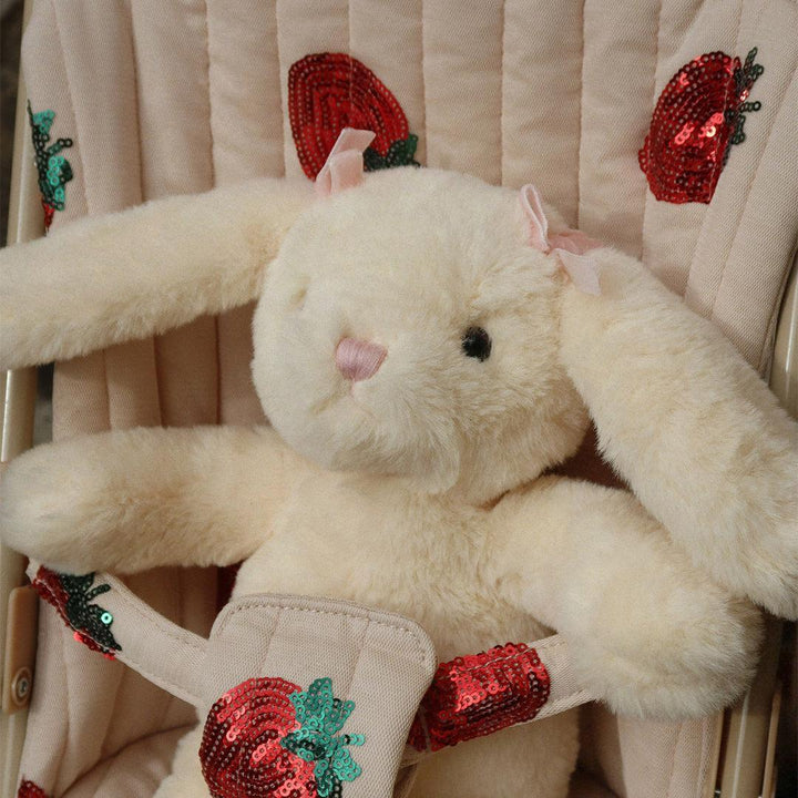 Konges Sløjd Tulle Doll Stroller - Strawberry-Dolls Prams-Strawberry- | Natural Baby Shower