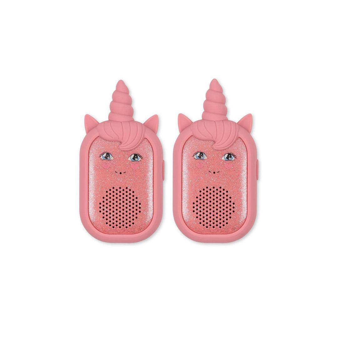 Konges Slojd Glitter Unicorn Walkie Talkie - Sparkling Pink-Role Play-Sparkling Pink-One Size | Natural Baby Shower
