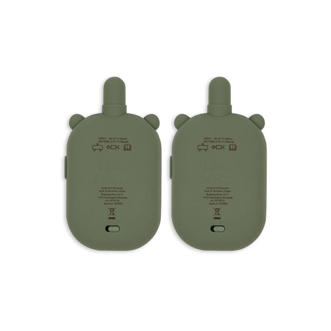Konges Slojd Walkie Talkie - Olivine-Role Play-Olivine-One Size | Natural Baby Shower