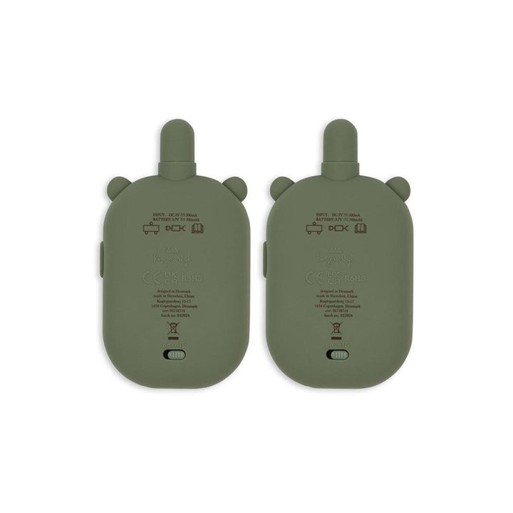 Konges Slojd Walkie Talkie - Olivine-Role Play-Olivine-One Size | Natural Baby Shower