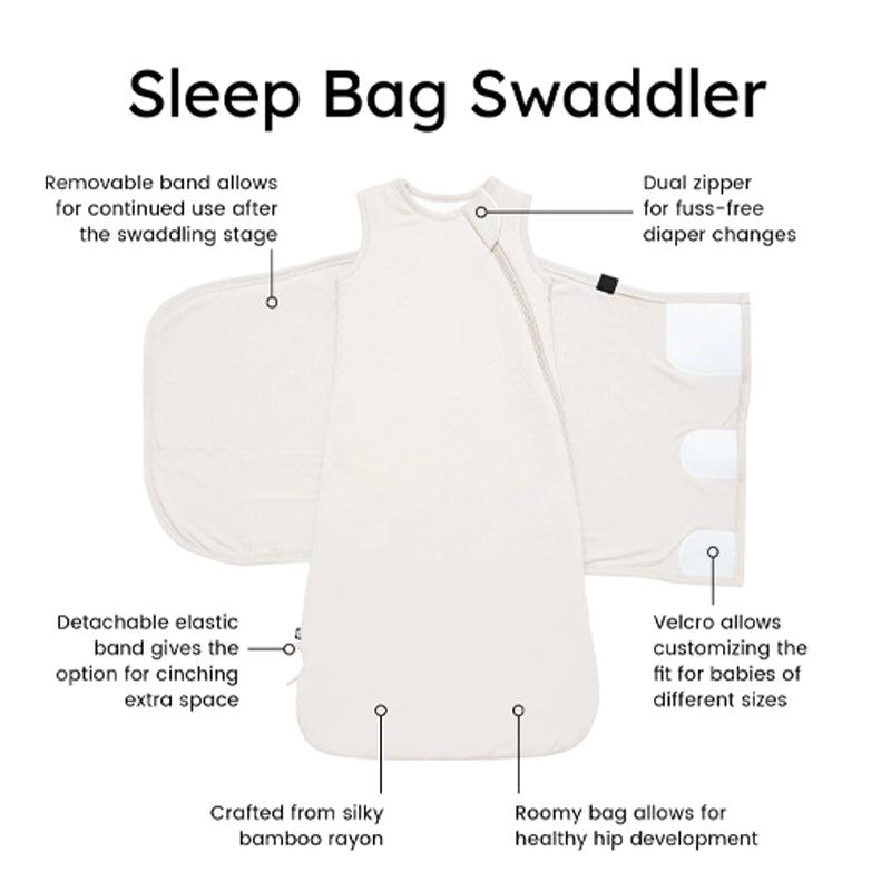 Kyte Baby Sleep Bag Swaddler - Oat-Sleepsack Swaddles-Oat- | Natural Baby Shower