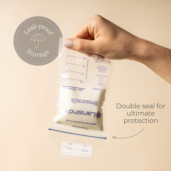 Lansinoh Breastmilk Storage Bags - 25 Pack-Breast Pump Accessories- | Natural Baby Shower